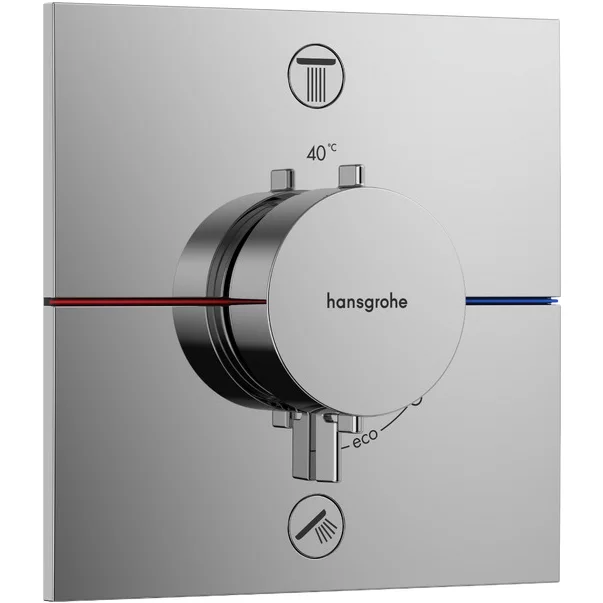 Baterii baie - Baterie dus termostatata incastrata Hansgrohe ShowerSelect Comfort E