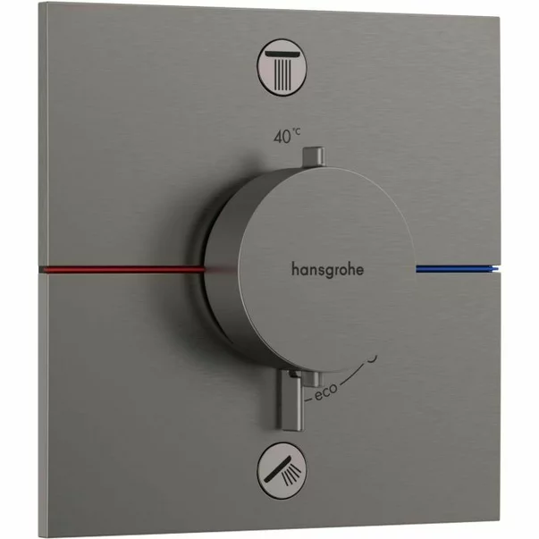 Baterii baie - Baterie dus termostatata incastrata crom periat Hansgrohe ShowerSelect Comfort E 2 functii EN1717
