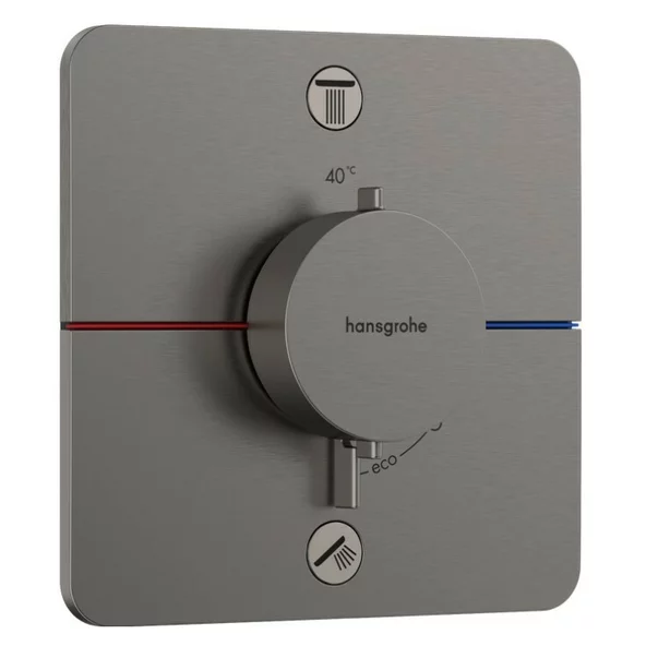 Baterii baie - Baterie dus termostatata incastrata crom periat Hansgrohe ShowerSelect Comfort Q  2 functii EN1717