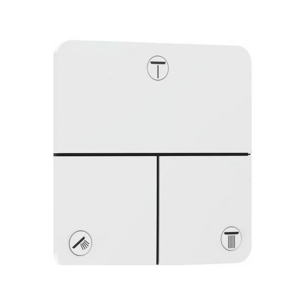 Baterii baie - Ventil incastrat alb mat Hansgrohe ShowerSelect Comfort Q  3 functii