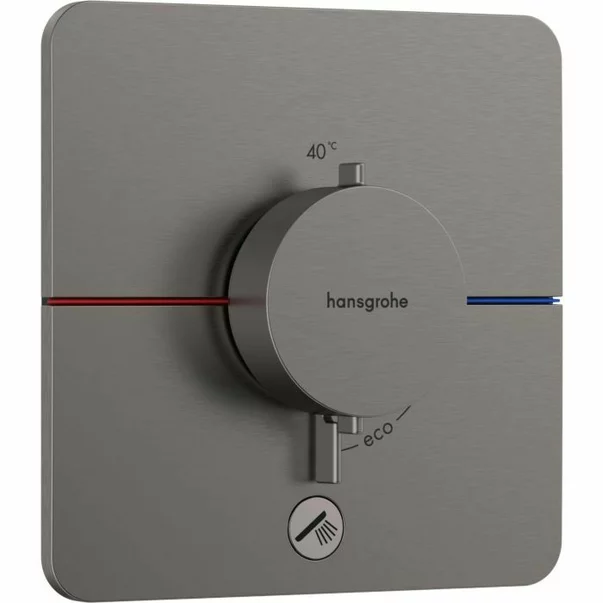 Baterii baie - Baterie dus termostatata incastrata crom periat Hansgrohe ShowerSelect Comfort Q 1 functie si iesire suplimentara