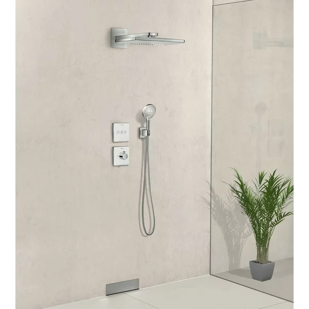 Divertor incastrat Hansgrohe ShowerSelect alb/crom cu 3 iesiri [3]