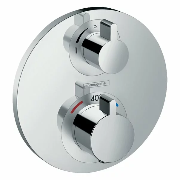 Baterie dus termostatata Hansgrohe Ecostat S doua functii crom si iBox inclus [2]