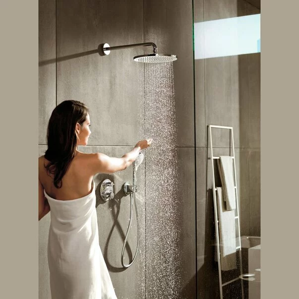 Baterie dus termostatata Hansgrohe Ecostat S doua functii crom si iBox inclus [3]