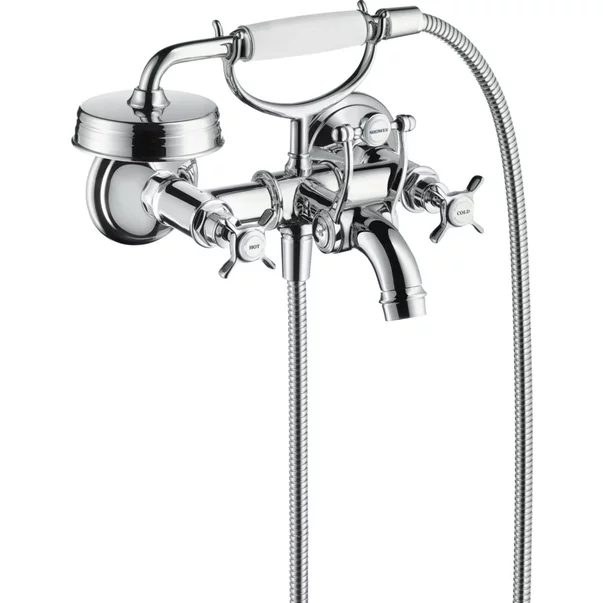 Baterii baie - Baterie cada dubla comanda Hansgrohe Axor Montreux
