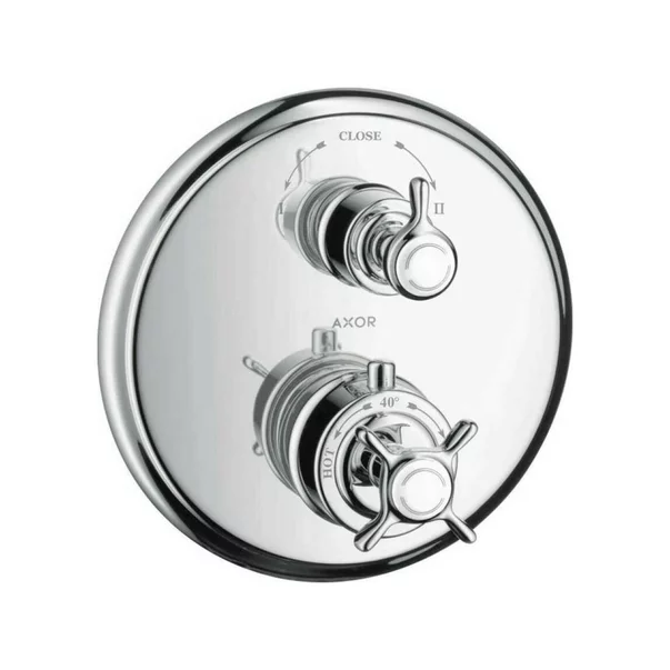 Baterii baie - Baterie dus termostatata incastrata Hansgrohe Axor Montreux cu divertor