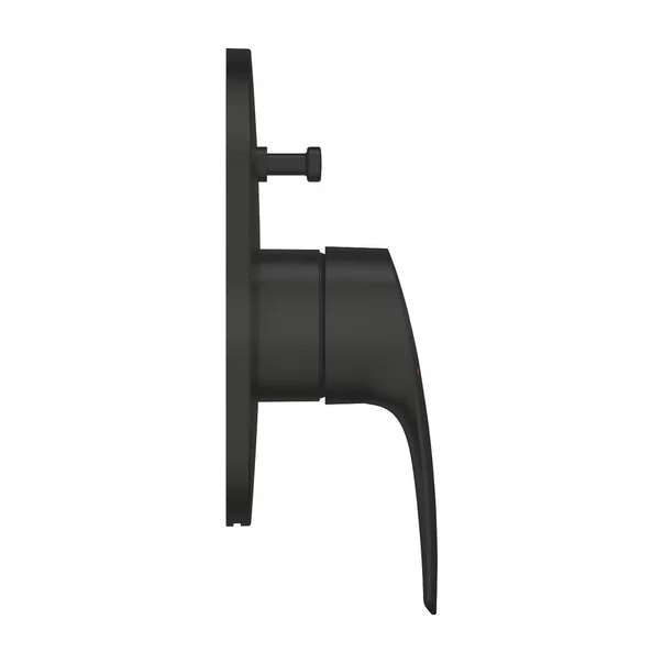 Baterie cada-dus incastrata Grohe Eurosmart negru mat fara corp ingropat [2]