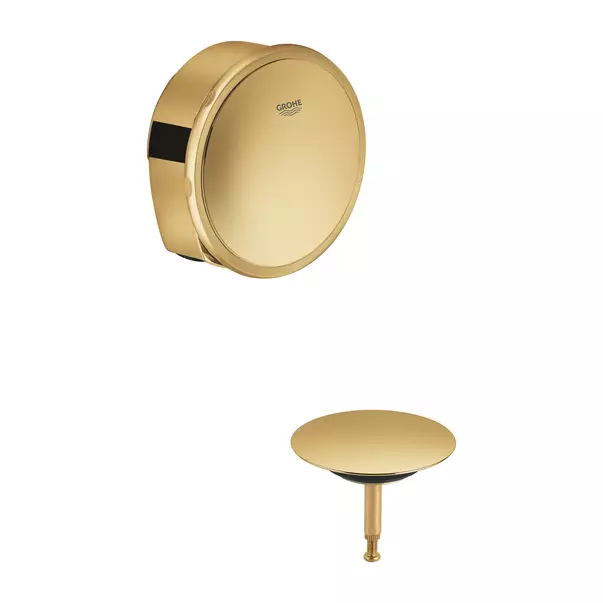 Capac sifon si preaplin Grohe Talentofill auriu lucios Cool Sunrise [1]