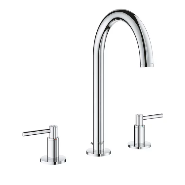 Baterie lavoar 3 elemente Grohe Atrio M crom dubla comanda [1]