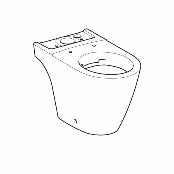 Vas wc pe pardoseala Geberit iCon Rimfree pentru rezervoare aparente [3]