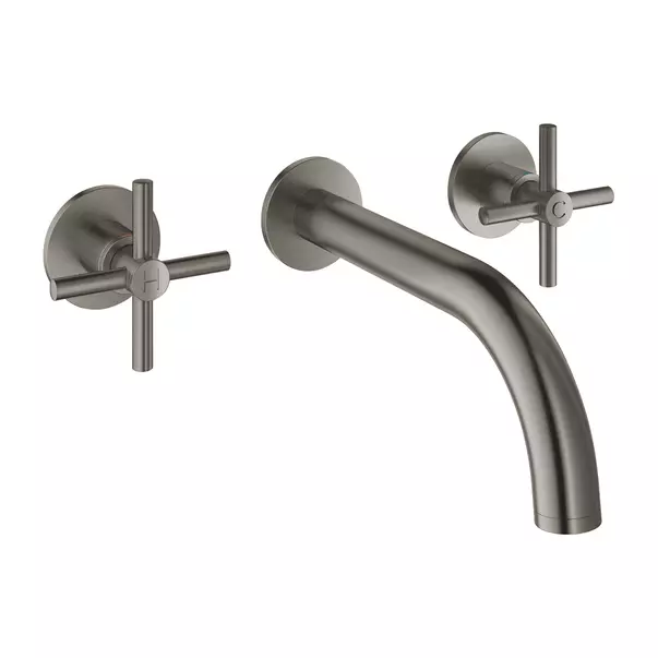 Baterie lavoar incastrata Grohe Atrio 3 elemente antracit periat Hard Graphite [1]