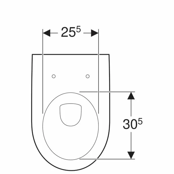Vas wc suspendat Geberit Icon fara capac alb [3]