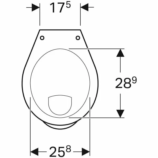 Vas wc pe pardoseala pentru copii Geberit Bambini cu spalare orizontala [5]