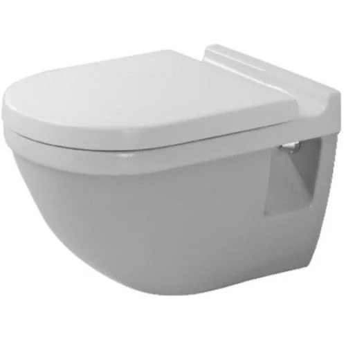 Vas WC suspendat Duravit Starck 3 36x54 cm evacuare orizontala Obiecte Sanitare - Vas WC suspendat Duravit Starck 3 36x54 cm evacuare orizontala