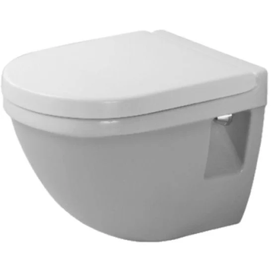 Vas WC suspendat Duravit Starck 3 36x48 cm evacuare orizontala Obiecte Sanitare - Vas WC suspendat Duravit Starck 3 36x48 cm evacuare orizontala
