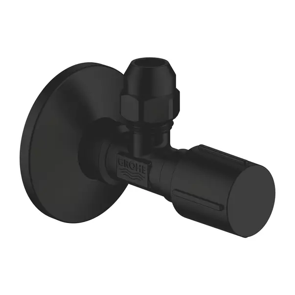 Robinet coltar Grohe QuickFix 1/2" negru mat [1]