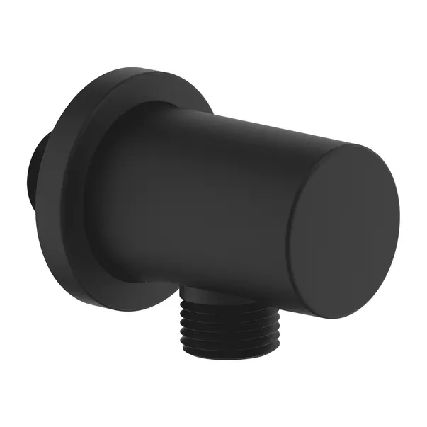 Cot de iesire Grohe Rainshower negru mat - Phantom Black [1]
