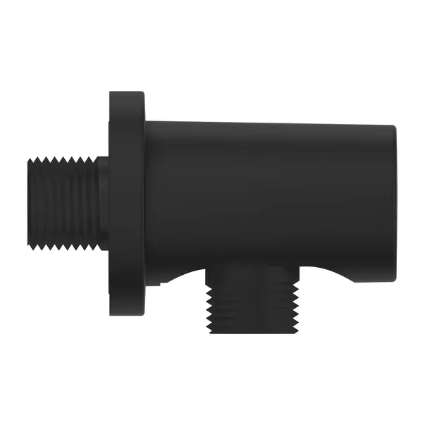 Cot de iesire Grohe Rainshower negru mat - Phantom Black [2]