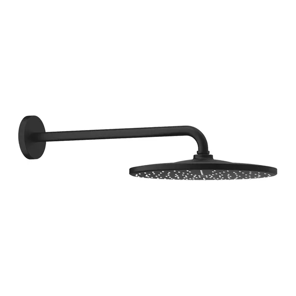 Palarie si brat de dus Grohe Rainshower Mono 310 negru mat 1 functie [2]