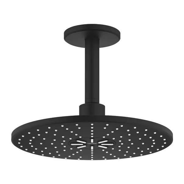 Palarie si brat de dus Grohe Rainshower SmartActive 310 cu 2 functii negru mat [2]