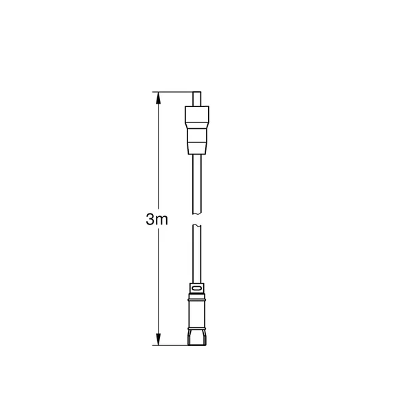 Extensie cablu senzor control apa Grohe Sense Guard 300 cm alb [2]