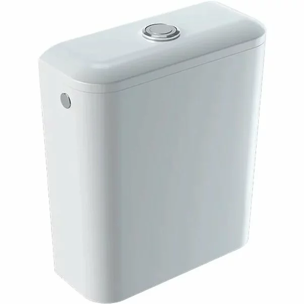 Rezervoare aparente - Rezervor pe vas wc Geberit Icon Square ceramica cu alimentare laterala