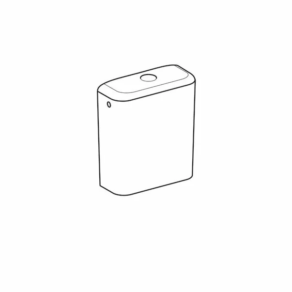 Rezervor pe vas wc Geberit Icon ceramica cu alimentare laterala sau inferioara [2]
