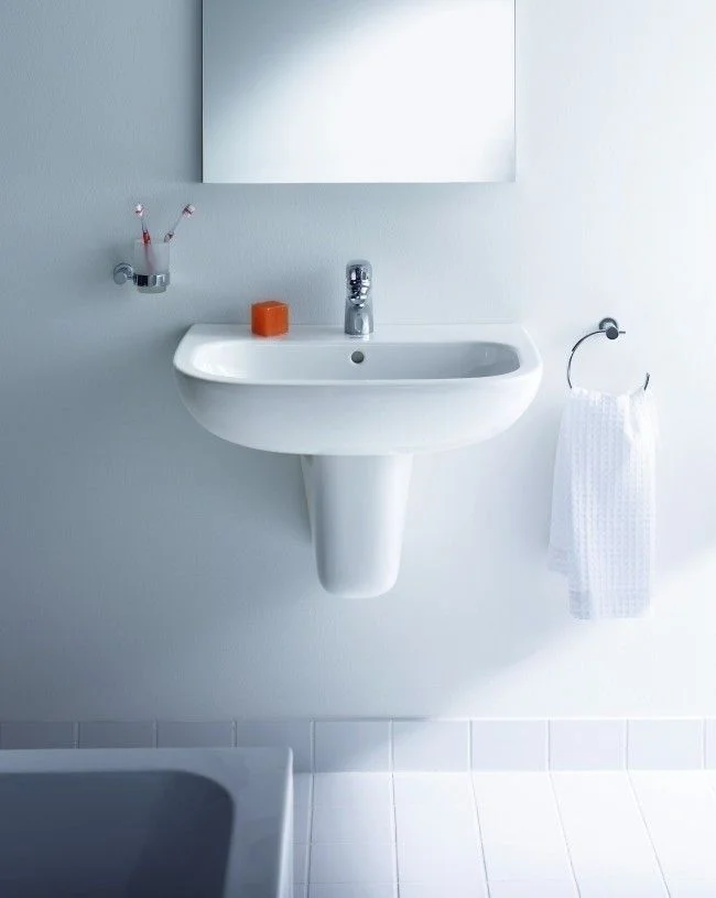 Lavoar baie suspendat Duravit D-Code 55x43 cm [2]