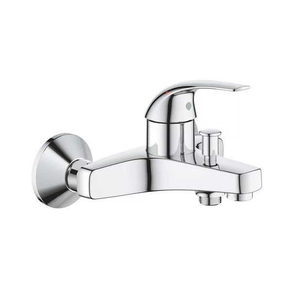 Baterie cada-dus monocomanda Grohe Baucurve crom lucios [1]