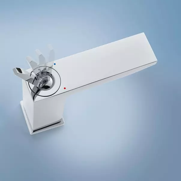 Baterie lavoar Grohe Eurocube Joy M crom lucios monocomanda [2]