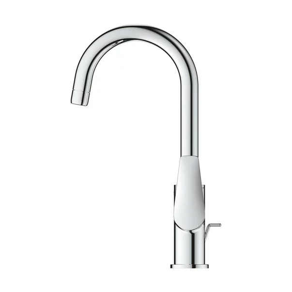 Baterie lavoar Grohe BauEdge New L crom gat de lebada [4]