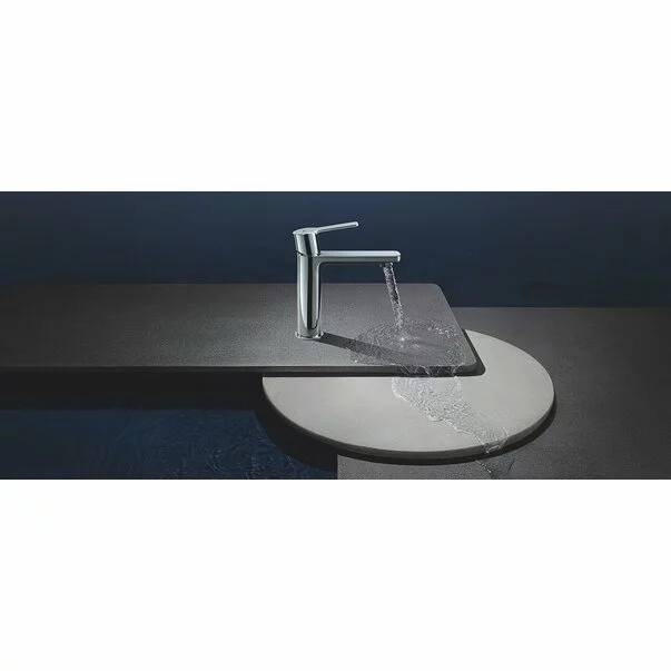 Baterie lavoar Grohe Lineare XS cu ventil Push-Open crom [3]