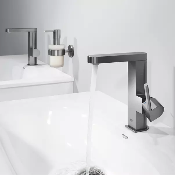 Baterie lavoar Grohe Plus M monocomanda antracit periat Hard Graphite [2]