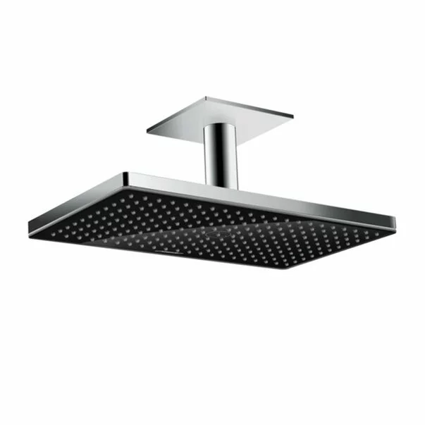 Brate si palarii dus - Palarie cu brat de dus Hansgrohe Rainmaker Select 460 1 functie negru - crom
