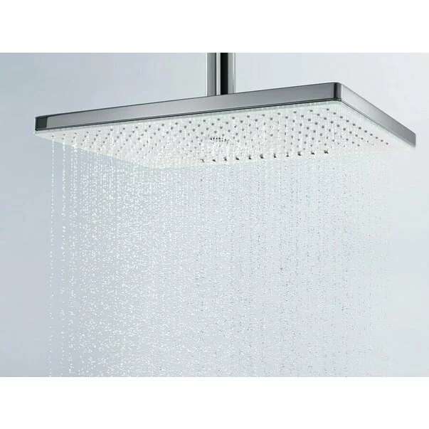 Palarie cu brat de dus Hansgrohe Rainmaker Select 460 1 functie negru - crom [4]