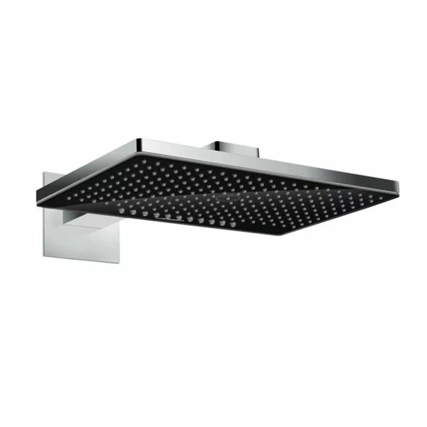 Brate si palarii dus - Palarie cu brat de dus Hansgrohe Rainmaker Select 460 negru - crom 2 functii