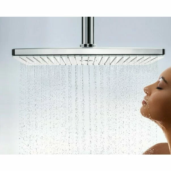 Palarie cu brat de dus Hansgrohe Rainmaker Select 460 3 functii negru - crom [2]