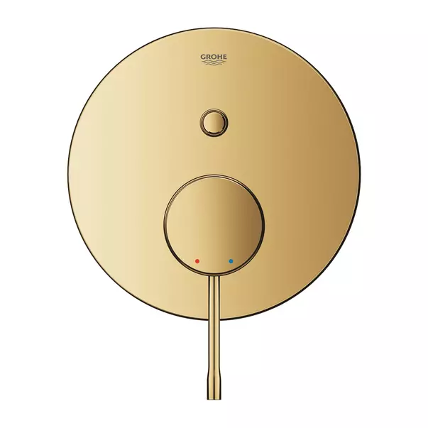Baterie cada - dus incastrata Grohe Essence auriu lucios Cool Sunrise fara corp ingropat [2]