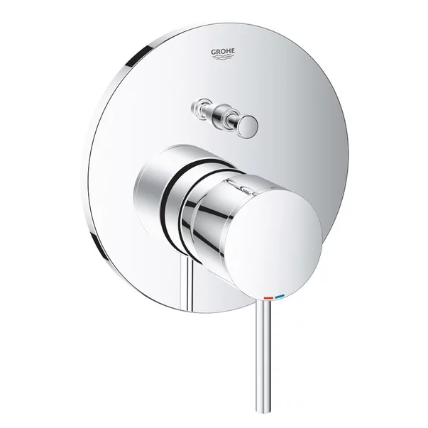Baterii cada - Baterie cada - dus incastrata Grohe Atrio crom