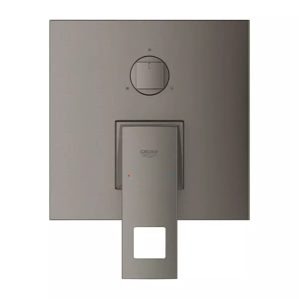 Baterie cada - dus incastrata Eurocube 3 iesiri antracit periat Hard Graphite fara corp ingropat [2]