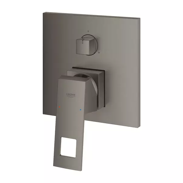 Baterie cada - dus incastrata Eurocube 3 iesiri antracit periat Hard Graphite fara corp ingropat [3]