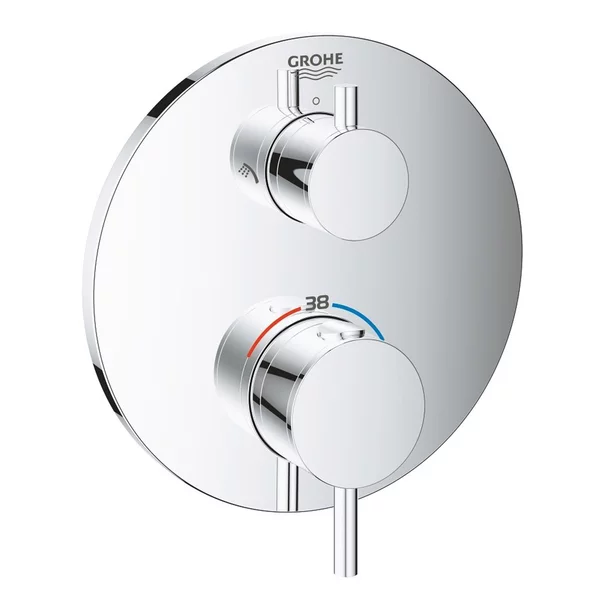 Baterii baie - Baterie dus incastrata Grohe Atrio termostatata crom