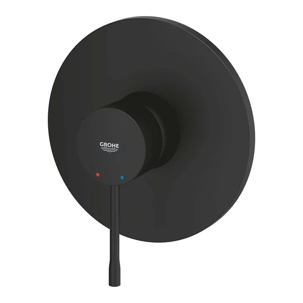 Baterie dus incastrata negru mat Grohe Essence [2]