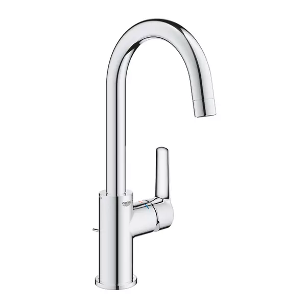 Baterii lavoar - Baterie lavoar Grohe Start cu pipa pivotanta crom lucios