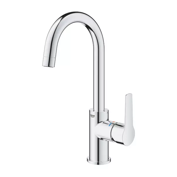 Baterie lavoar Grohe Start cu pipa pivotanta crom lucios [6]