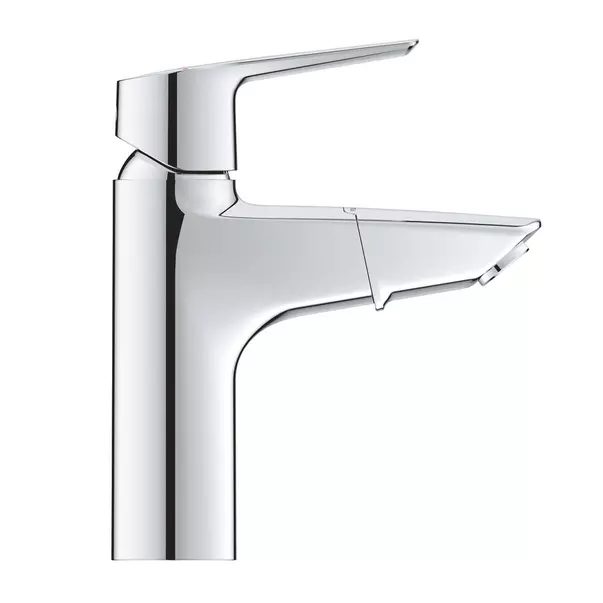 Baterie lavoar cu dus extractibil Grohe Start crom lucios cu ventil Click-Clack [4]