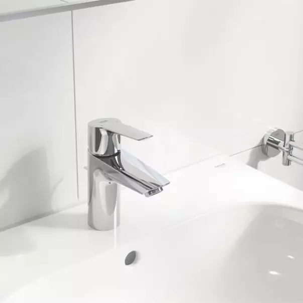 Baterie lavoar Grohe Start S crom lucios cu ventil Pop-Up [2]
