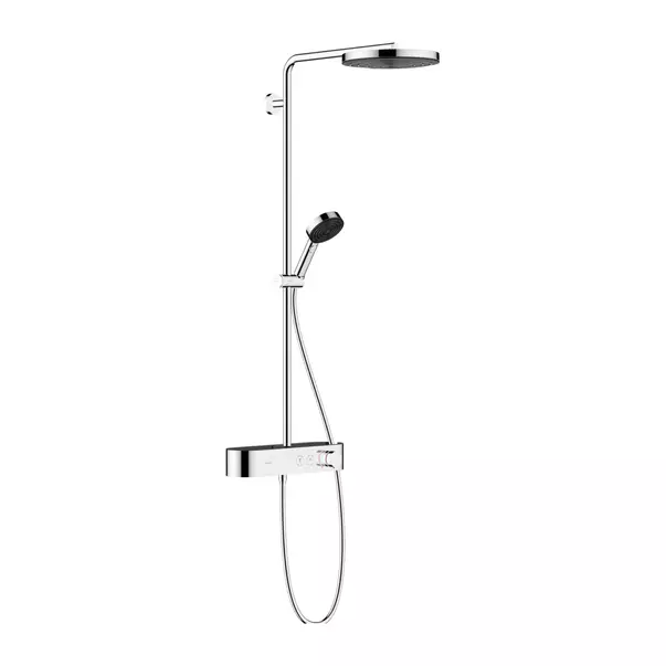 Coloane de dus - Coloana de dus cu baterie termostatata Hansgrohe Pulsify Select S 260 ShowerTablet Select 400