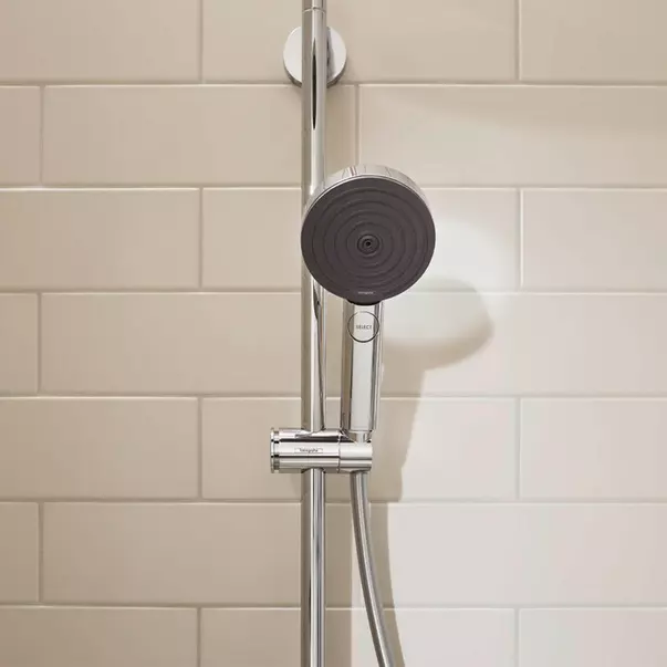 Coloana de dus cu baterie termostatata si pipa cada Hansgrohe Pulsify Select S 260 ShowerTablet Select 400 [2]