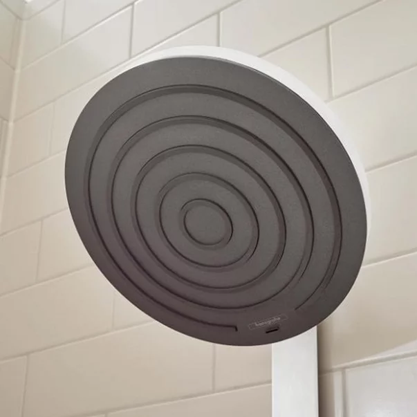 Coloana de dus Hansgrohe Pulsify S 260 alb mat cu termostat ShowerTablet Select 400 [4]